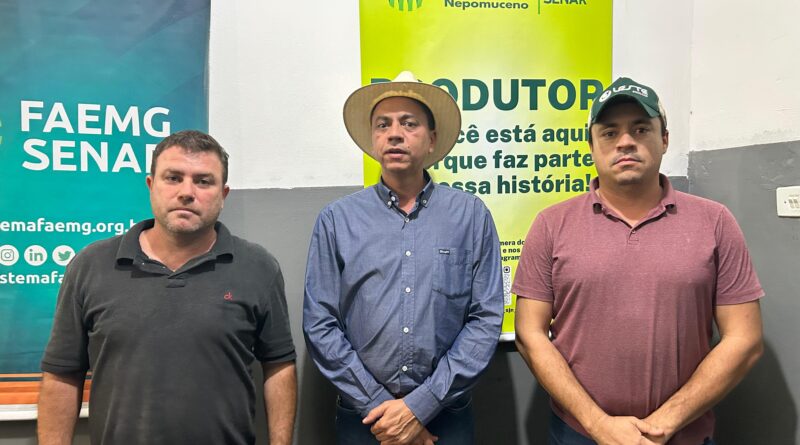 Visita de dirigente da FAEMG ao Sindicato Rural de São João Nepomuceno reforça defesa do produtor  rural