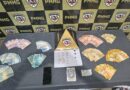 Suspeito se esconde no mato e acaba preso por tráfico em Bicas. Levava mochila com drogas