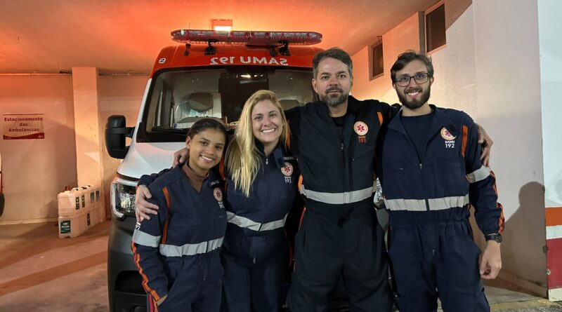 SAMU salva recém-nascido de 6 dias, após engasgo com leite materno em Juiz de Fora