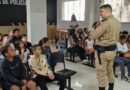 Proerd: Palestra sobre bullying e visita ao quartel da 136ª Cia PM aproxima estudantes e Polícia Militar