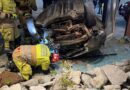 “Nasceu de novo”: Carro despenca de ribanceira e motorista sobrevive, após queda de cerca de 80 metros em Juiz de Fora