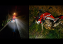 Guarani: Acidente entre carro e motocicleta deixa motociclista gravemente ferido na MG-353