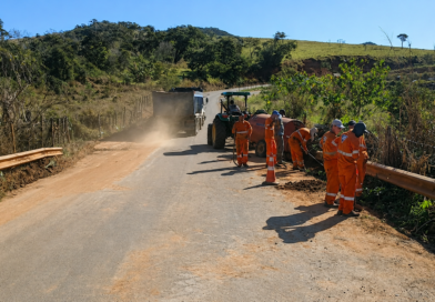 Manutenção nas rodovias LMG-858 e LMG-860 reforça a segurança entre São João Nepomuceno, Descoberto e Guarani
